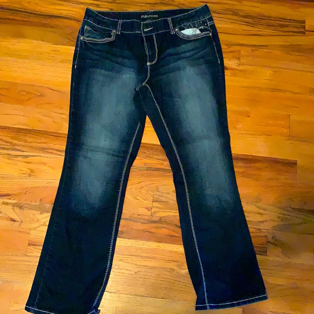 Maurices jeans with stones